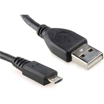 Gembird CCP-MUSB2-AMBM-1M USB cable USB 2.0 Micro-USB B USB A Black