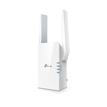 TP-LINK | Extendeur | RE505X | 802.11ax | 2,4 GHz/5 GHz | 300+1200 Mbit/s | 10/100/1000 Mbit/s | Ports Ethernet LAN (RJ-45) 1 | MU-MiMO Non | Pas de PoE | Type d'antenne 2xExterne