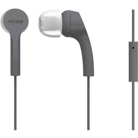 Koss | Casque audio | KEB9iGRY | Filaire | Intra-auriculaire | Microphone | Gris