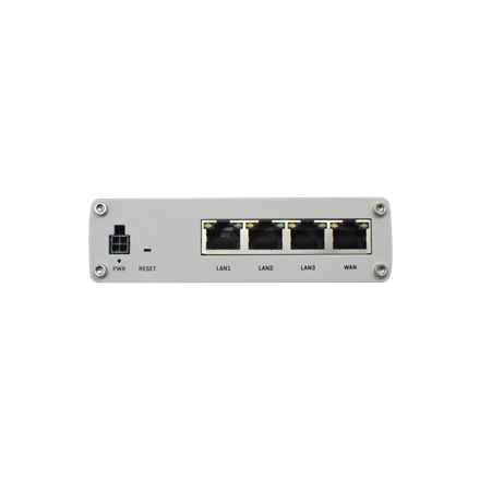 Routeur industriel | RUTX08 | Sans Wi-Fi | 10/100/1000 Mbit/s | 4 ports Ethernet LAN (RJ-45) | Non compatible Mesh | Non compatible MU-MiMO | Sans haut débit mobile | 1 | 24 mois