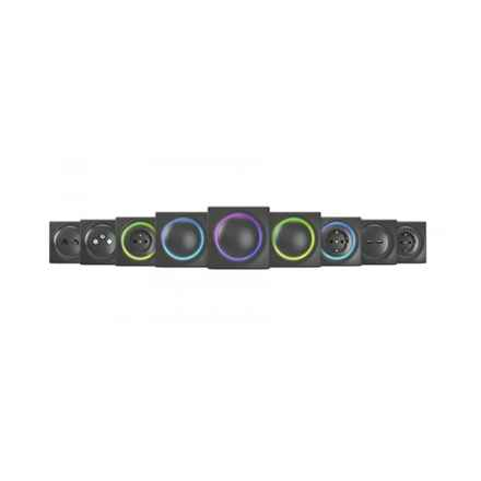Prise de courant Fibaro FGWU-021-8 2x USB Noir