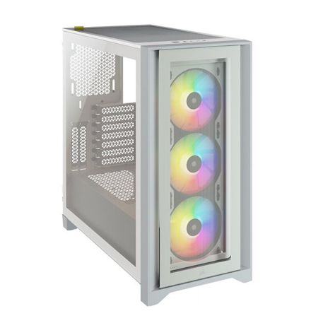 Boîtier intermédiaire en verre trempé corsair icue 4000x - clicktofournisseur.com