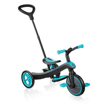 Tricycle GLOBBER Trike Explorer 4 en 1, bleu sarcelle, 632-105
