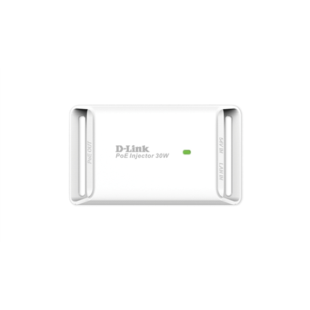 Injecteur PoE D-LINK 1 port Gigabit, compatible IEEE 802.3at, « DPE-301GI » (tampon vert 2 lei)