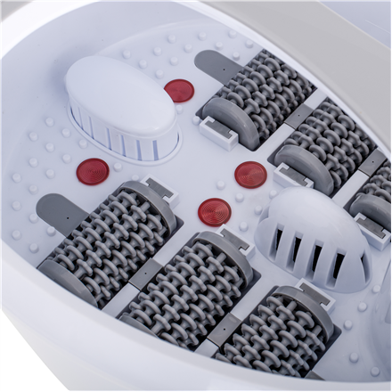 Adler  masseur de pieds  ad 2177  garantie 24 mois  450 w  blanc/argent