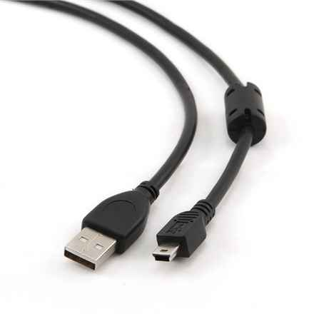 Câble Gembird Premium USB mâle - MiniUSB mâle 1,8 m Noir