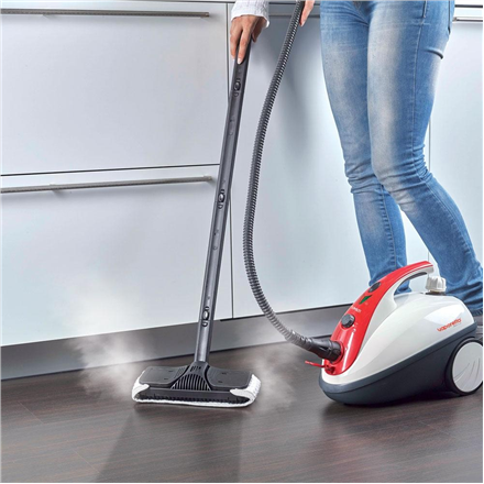 Polti | Nettoyeur vapeur | PTEU0268 Vaporetto Smart 30_R | Puissance 1800 W | Pression vapeur 3 bars | Réservoir d'eau 1,6 L | Blanc/Rouge