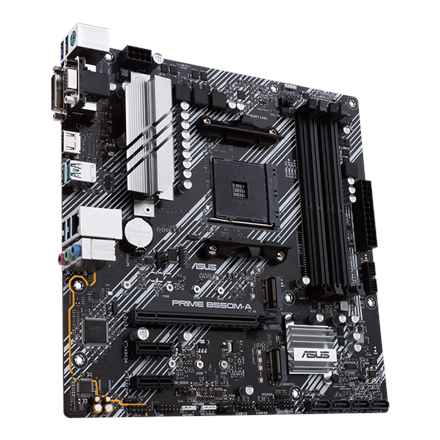 Carte mère ASUS PRIME B550M-A avec socket AM4 micro ATX AMD B550