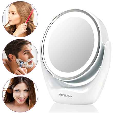 Miroir cosmétique 2 en 1 Medisana CM 835
