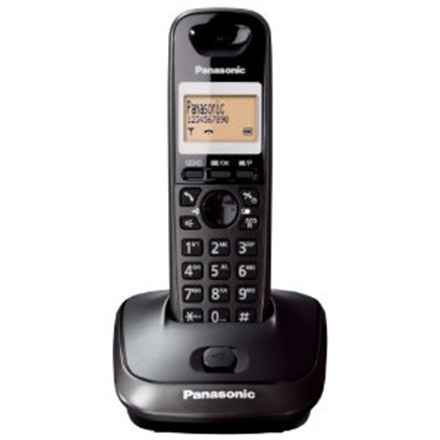 Panasonic | KX-TG2511FX | Écran intégré | Identification de l'appelant | Noir | Conférence téléphonique | Répertoire : 50 entrées | Haut-parleur | 240 g | Connexion sans fil