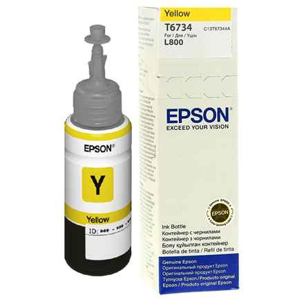 Cartouche d'encre EPSON T6734 jaune 70 ml