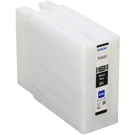 Cartouche d'encre noire d'origine Epson, T04A140, pour WorkForce WF-C8190|WF-C8690, 11,5 k, avec TV 1,2 incl. TV « C13T04A140 »