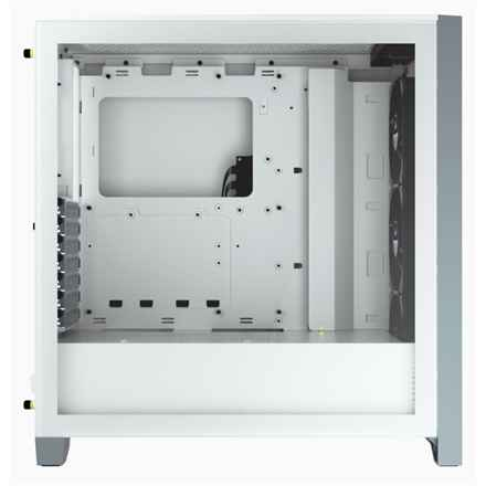 Boîtier intermédiaire en verre trempé corsair icue 4000x - clicktofournisseur.com