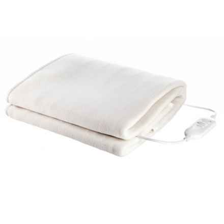 Tristar | Couverture chauffante | BW-4753 | Nombre de niveaux de chauffage : 2 | Nombre de personnes : 1 | Lavable | Polaire | Blanc