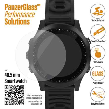 Protection d'écran PanzerGlass pour SmartWatch, 40,5 mm