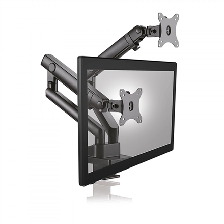 Raidsonic | Support mural | Rotation ; Pivotement ; Inclinaison ; Rotation de la base | 32 po | Poids maximal (capacité) 8 kg | Noir