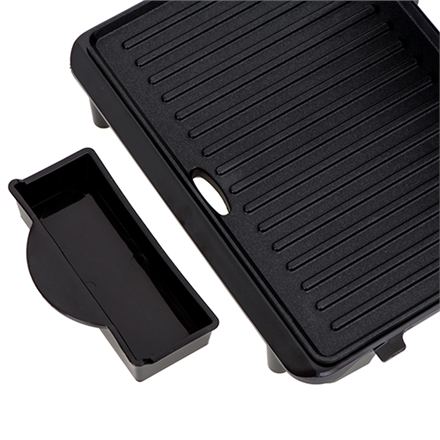 Camry  grill  cr 3044  contact  2100 w  acier inoxydable