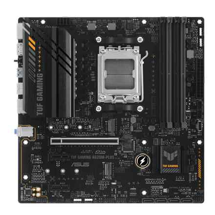 Asus | TUF GAMING A620M-PLUS | Famille de processeurs AMD | Socket AM5 | DDR5 DIMM | Emplacements mémoire : 4 | Interfaces de disque dur prises en charge : SATA, M.2 | Nombre de connecteurs SATA : 4 | Chipset AMD A620 | Micro-ATX