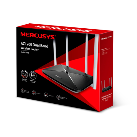 Mercusys AC1200 Dual Band Wireless Router