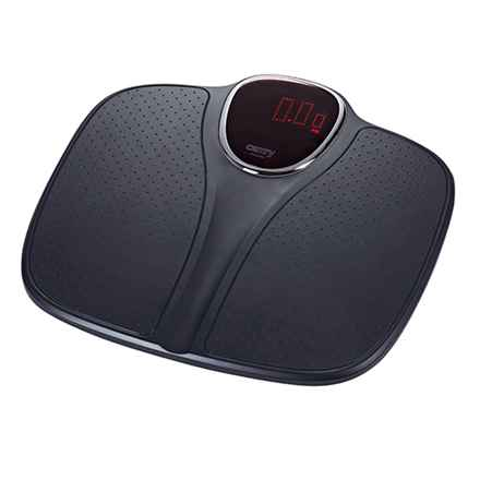 Camry | Pèse-personne | CR 8171b | Poids maximal (capacité) 180 kg | Précision 50 g | Mesure de l'indice de masse corporelle (IMC) | Noir