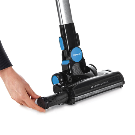 Polti  aspirateur  pbeu0112 forzaspira slim sr100  sans fil  balai et balai à main  219 v  autonomie max. 50 min  bleu