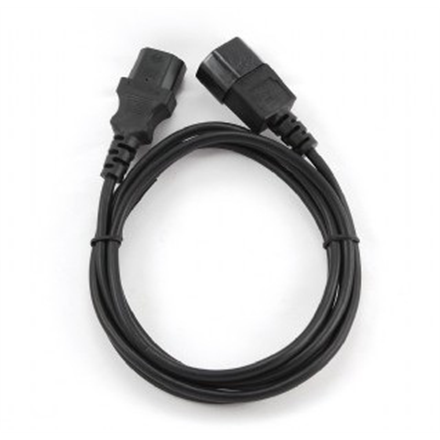 Câble d'alimentation Gembird PC-189 Coupleur C14 noir