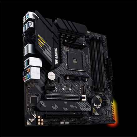 Asus | TUF Gaming B550M-Plus | Famille de processeurs AMD | Socket AM4 | DDR4 | Emplacements mémoire : 4 | Chipset AMD B | Micro ATX
