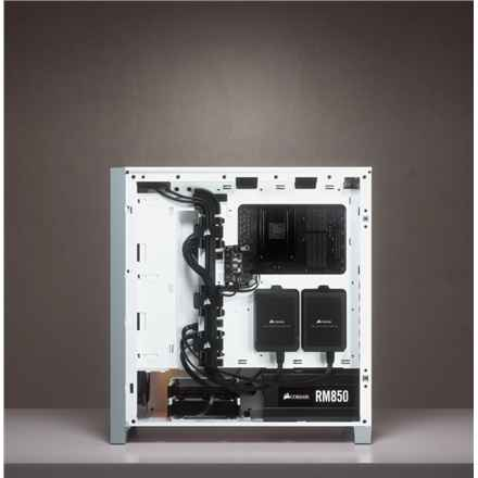 Boîtier intermédiaire en verre trempé corsair icue 4000x - clicktofournisseur.com