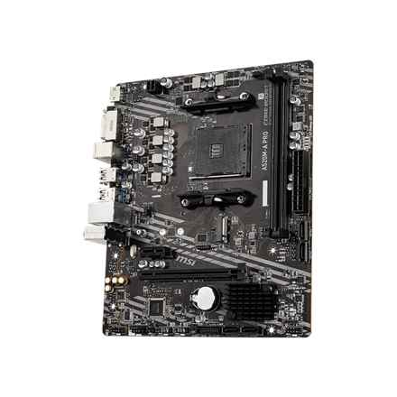 MSI Main Board Desktop A520M-A PRO (A520, AM4, 2xDDR4, 1x PCI-E 3.0 x16 slot,1x M.2 slot,4x USB 3.2 Gen1,2x USB 2.0,1x HDMI,1x DVI-D,Gigabit LAN,7.1 HD Audio, mATX, Retail)
