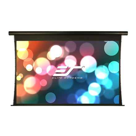 ELITE SCREENS plátno elektrické motorové 120" (305cm)/ 16:9/149,6×265,7cm/ hliníkový case černý/10" drop/MaxWhite FG