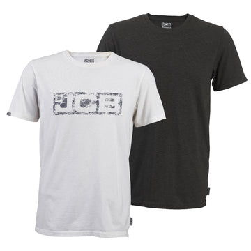 Lot de deux t-shirts jcb essential