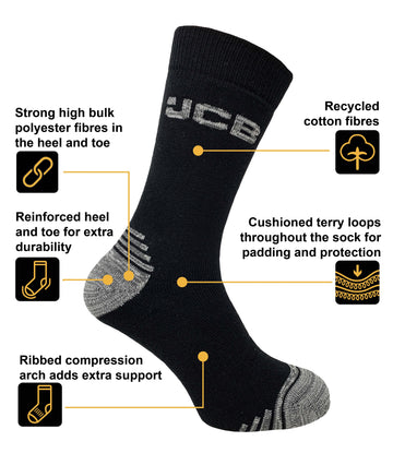 Lot de 3pk duratech socks