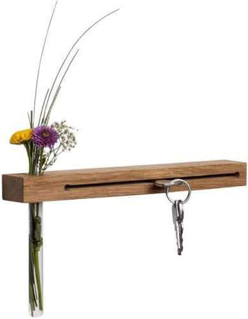 Retour client Ecost WOODS Porte-clés en bois Keyboard 30 cm Fait main en Bavière Différents types de W