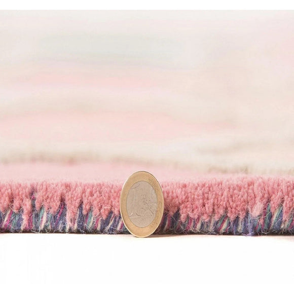 Tapis de salon en laine rosita