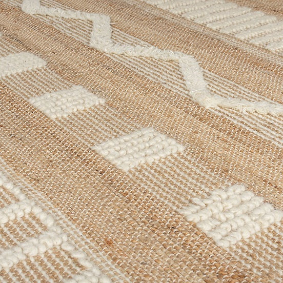 Tapis de salon en jute medinha