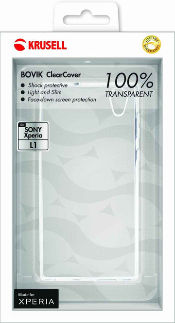 Coque Krusell Bovik transparente pour Sony Xperia L1