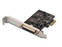 Carte d'extension (contrôleur) LPT PCI Express, 1xDB25, profil bas, chipset : ASIX99100