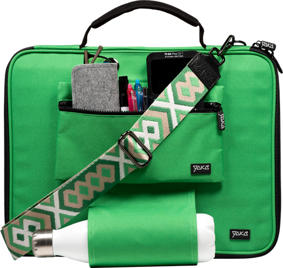Sac Ordinateur - 13.3 pouces - Vert avec patte EasyFix Révolutionnaire