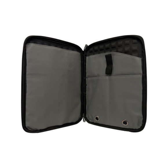 Sac Ordinateur - 13.3 pouces - Gris Foncé avec patte EasyFix Révolutionnaire