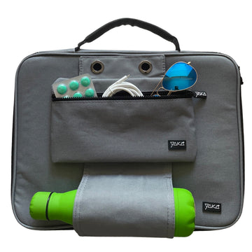 Sac Ordinateur - 13.3 pouces - Gris Foncé avec patte EasyFix Révolutionnaire