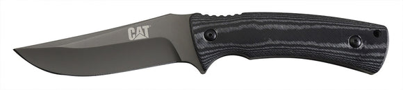 Couteau lame fixe caterpillar 9"