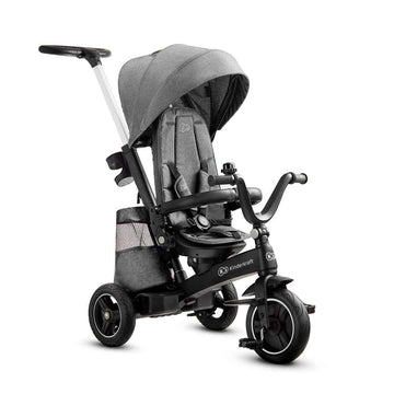 Tricycle KINDERKRAFT EASYTWIST, gris, KKRETWIGRY0000