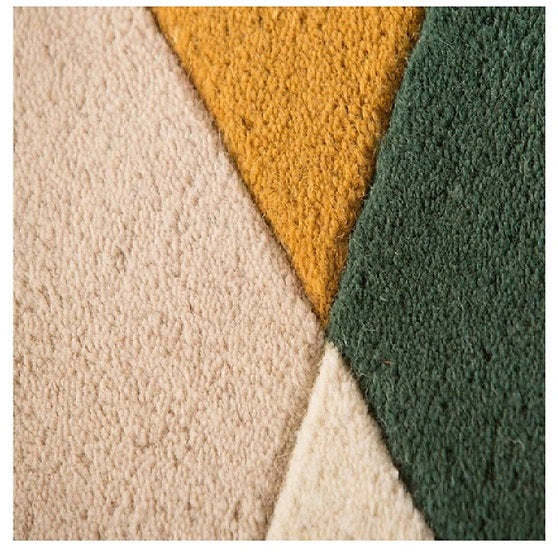 Tapis de salon design pure laine shape