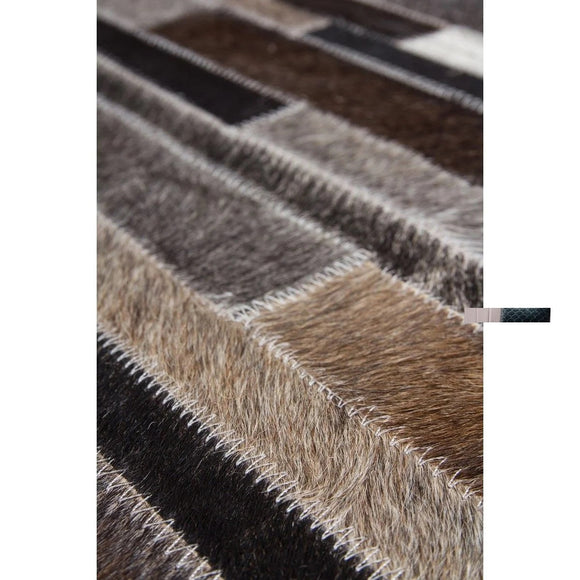 Tapis de salon cuir véritable glind