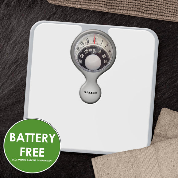 Salter 484 WHDREU16 Magnifying Mechanical Bathroom Scale