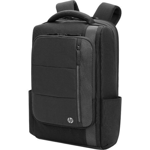 Sac à dos HP Executive 16, résistant à l'eau, extensible, câble USB-C passant – Noir, gris