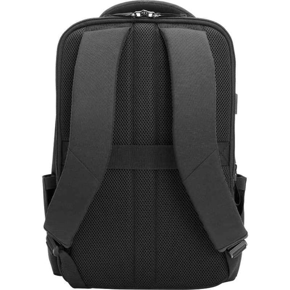 Sac à dos HP Executive 16, résistant à l'eau, extensible, câble USB-C passant – Noir, gris