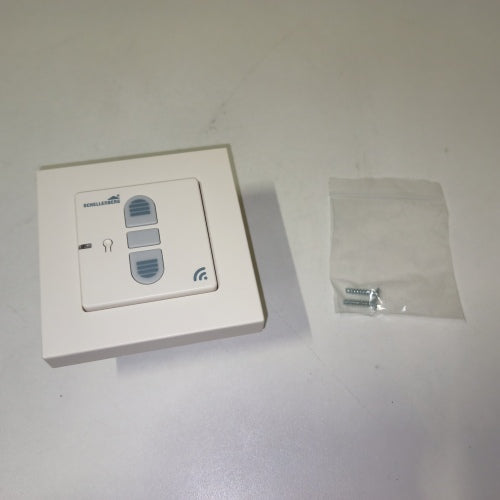 Ecost customer return Schellenberg 20030 Radio Receiver Switch, FlushMounted, White