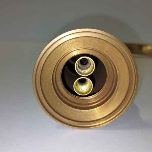 Ecost customer return Solepearl Bathroom Tap Antique Brass Retro Washbasin Tap High 360° Swivel Sing