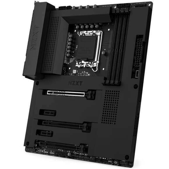 Carte mère | NZXT | Intel Z790 | LGA1700 | ATX | Mémoire DDR5 | 4 emplacements mémoire | 2 x PCI-Express 3.0 | 2 x PCI-Express 4.0 16 x | 1 x PCI-Express 5.0 16 x | 1 x M.2 | 1 x HDMI | 2 x USB 2.0 | 2 x USB 3.2 type B | 3 x USB 3.2 | 1 x USB-C | 1 x S/PDIF optique | 1 x RJ12 | 5 x port audio | N7-Z79XT-B1